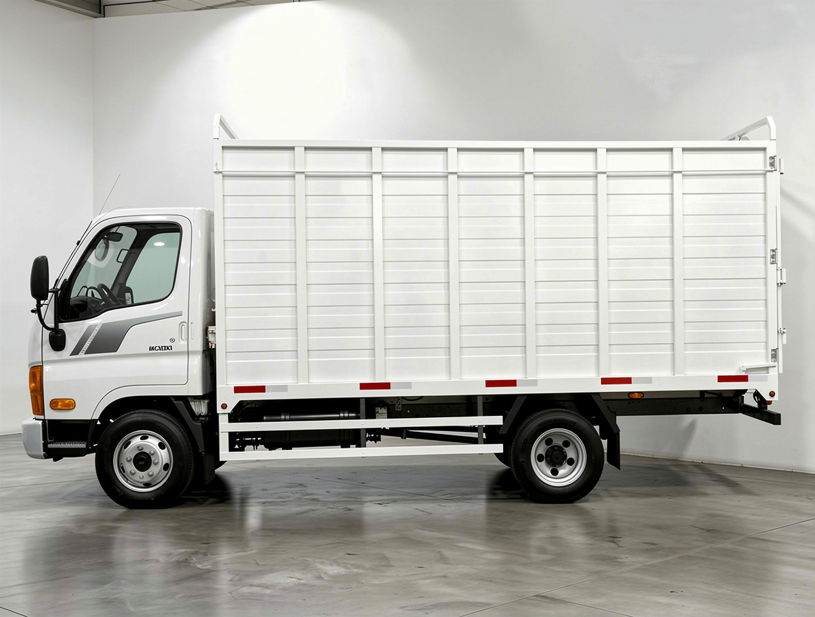 Camión 3/4 con pick up para traslado de desechos vegetales o chipeado